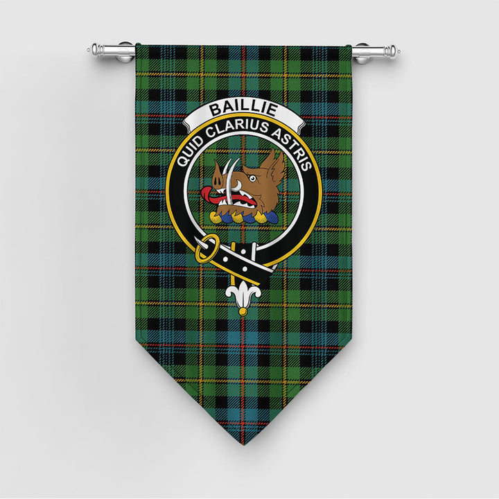 Baillie Ancient Clan Badge Tartan Gonfalon