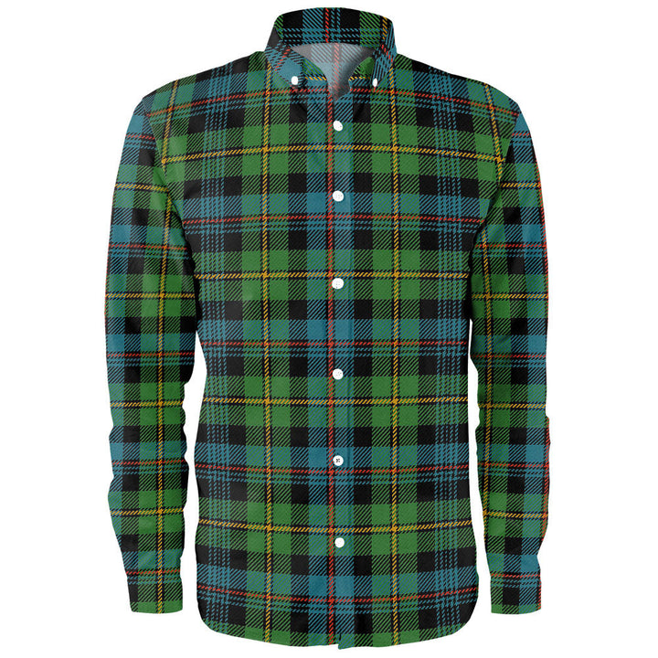 Baillie Ancient Clan Badge Tartan Long Sleeve Shirt