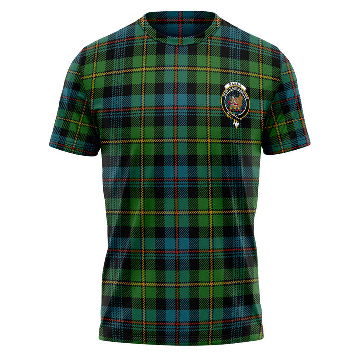 Baillie Ancient Clan Badge Tartan T-Shirt