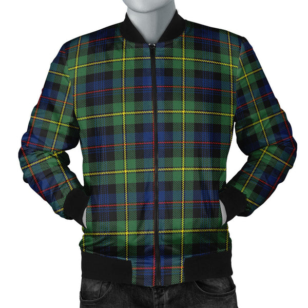 Baillie Modern Clan Badge Tartan Bomber Jacket