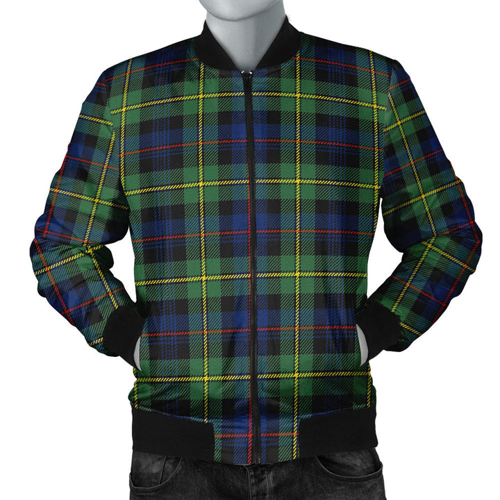 Baillie Modern Clan Badge Tartan Bomber Jacket