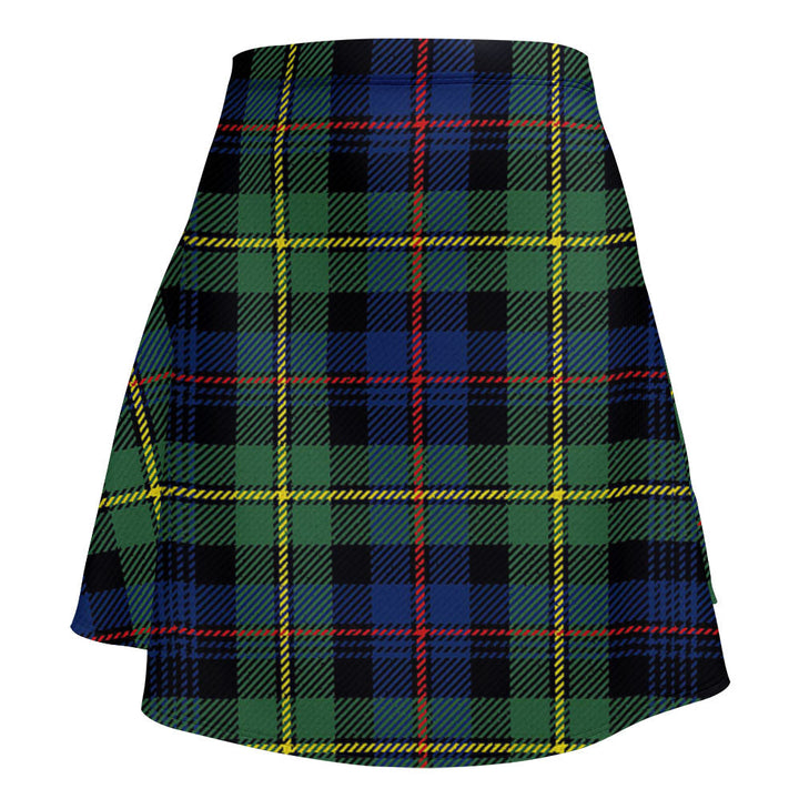 Baillie Modern Clan Badge Tartan Flared Skirt
