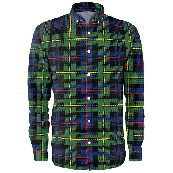 Baillie Modern Clan Badge Tartan Long Sleeve Shirt