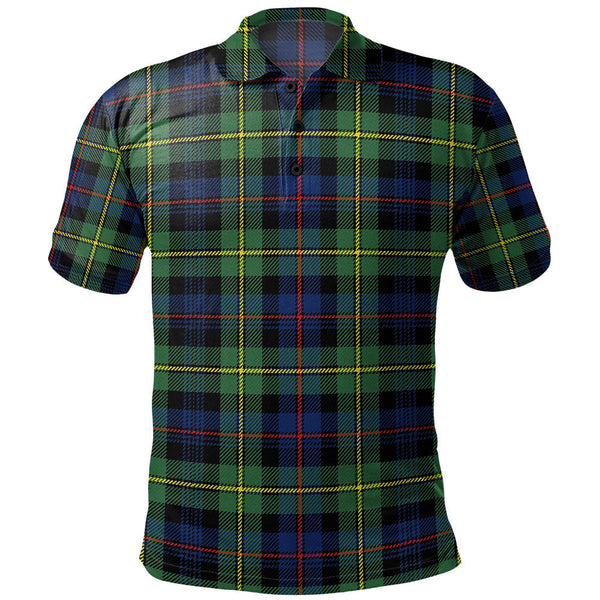 Baillie Modern Clan Badge Tartan Polo Shirt