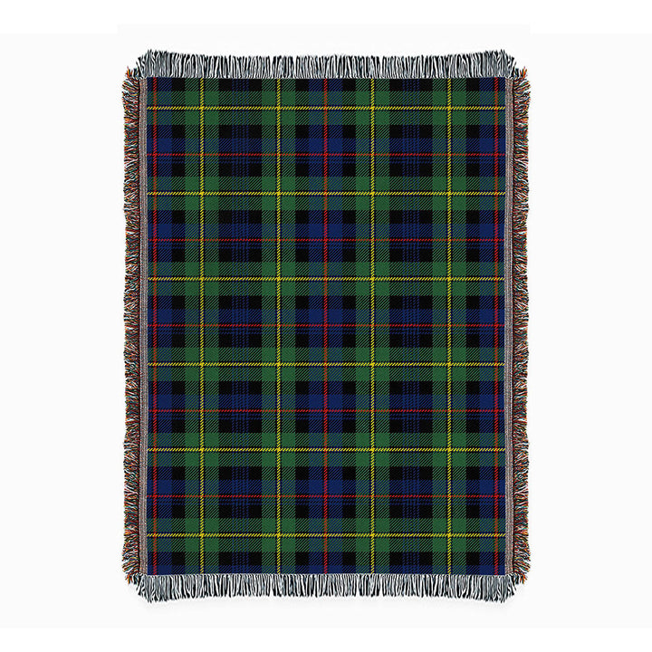 Baillie Modern Clan Badge Tartan Woven Blanket