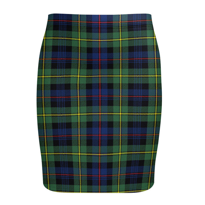 Baillie Modern Tartan Fitted Skirt