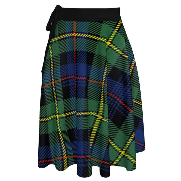 Baillie Modern Tartan Wrap Skirt