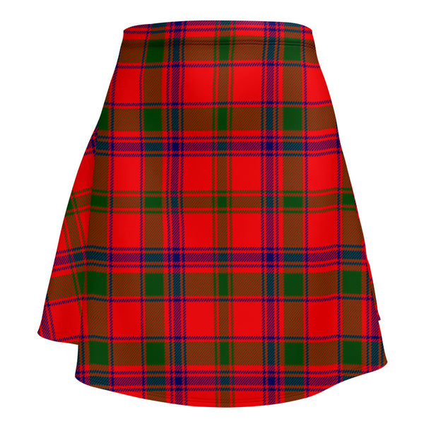 Bain Clan Badge Tartan Flared Skirt