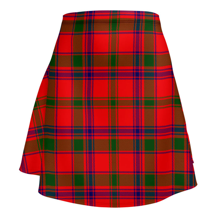 Bain Clan Badge Tartan Flared Skirt