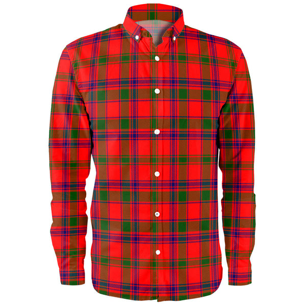 Bain Clan Badge Tartan Long Sleeve Shirt