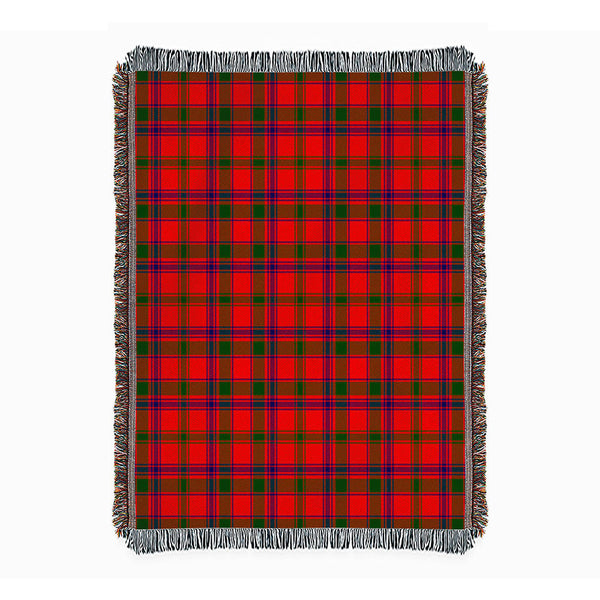 Bain Clan Badge Tartan Woven Blanket