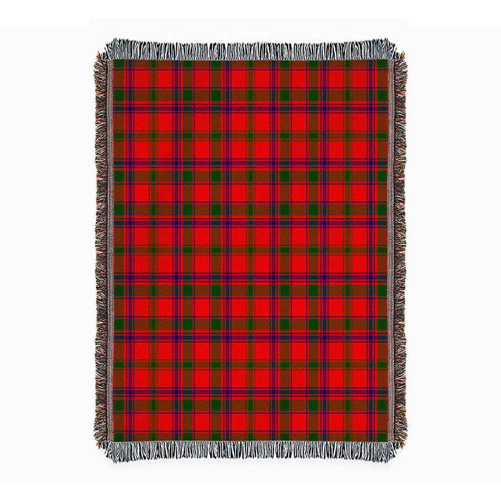Bain Clan Badge Tartan Woven Blanket