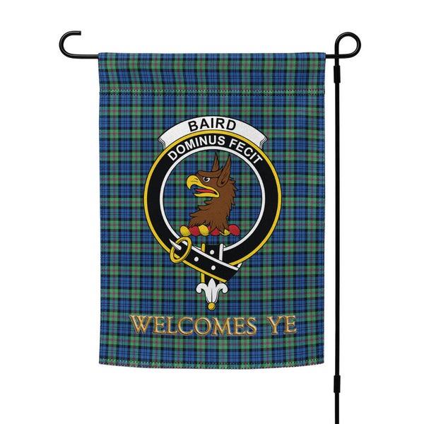 Baird Ancient Clan Badge Tartan Garden Flag