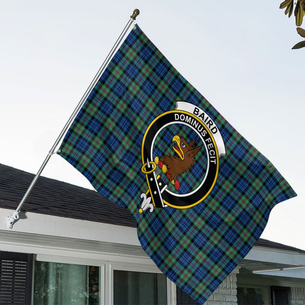 Baird Ancient Clan Badge Tartan House Flag