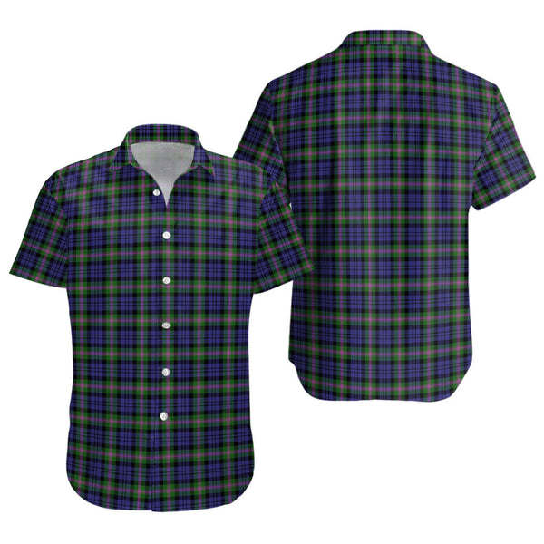 Baird Modern Clan Badge Tartan Short Sleeve Shirt