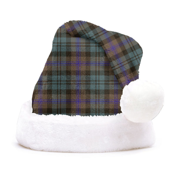 Baird (Baines) Weathered Clan Badge Tartan Plush Christmas Hat