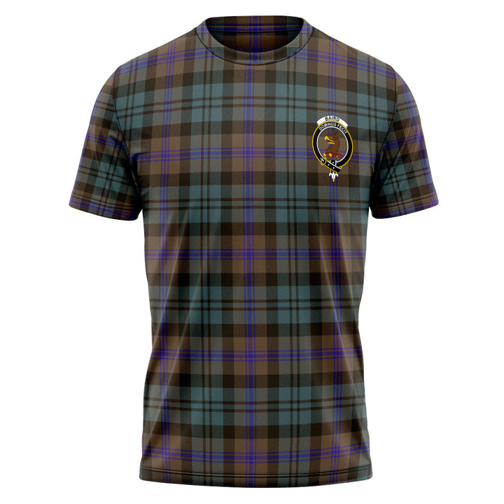 Baird (Baines) Weathered Clan Badge Tartan T-Shirt