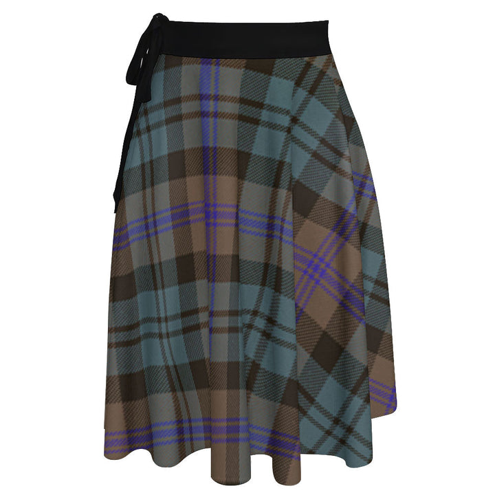 Baird (Baines) Weathered Tartan Wrap Skirt
