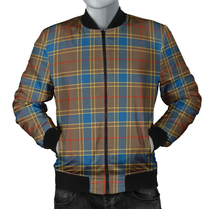 Balfour Ancient Clan Badge Tartan Bomber Jacket