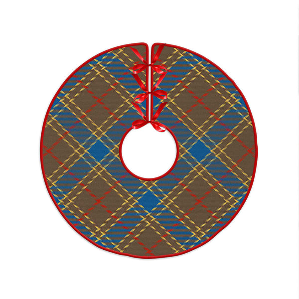 Balfour Ancient Clan Badge Tartan Christmas Tree Skirt
