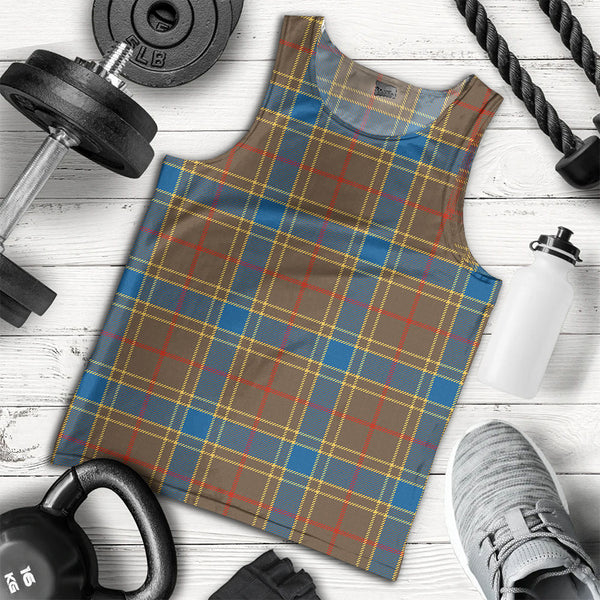 Balfour Ancient Clan Badge Tartan Men Tank Top