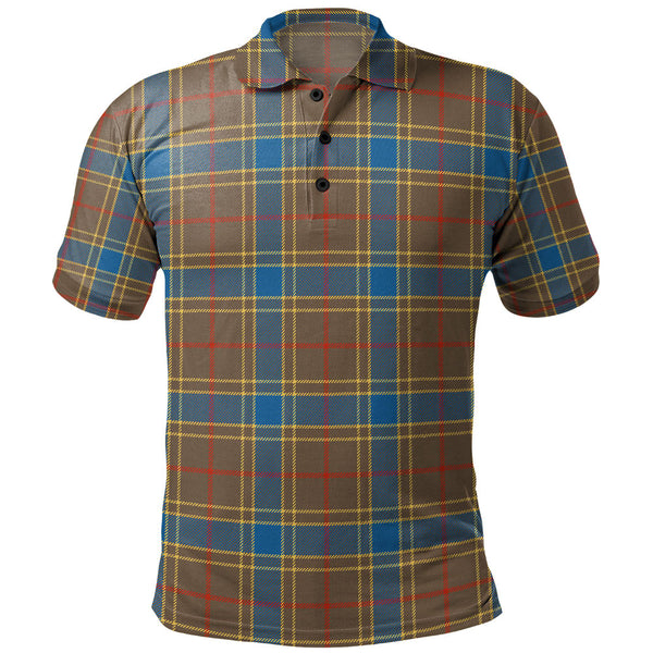 Balfour Ancient Clan Badge Tartan Polo Shirt