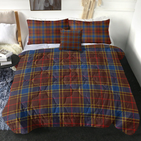 Balfour Modern Clan Badge Tartan Comforter
