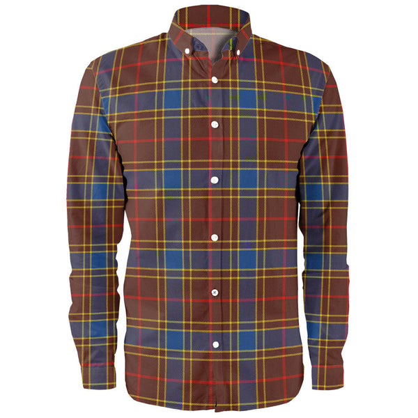 Balfour Modern Clan Badge Tartan Long Sleeve Shirt