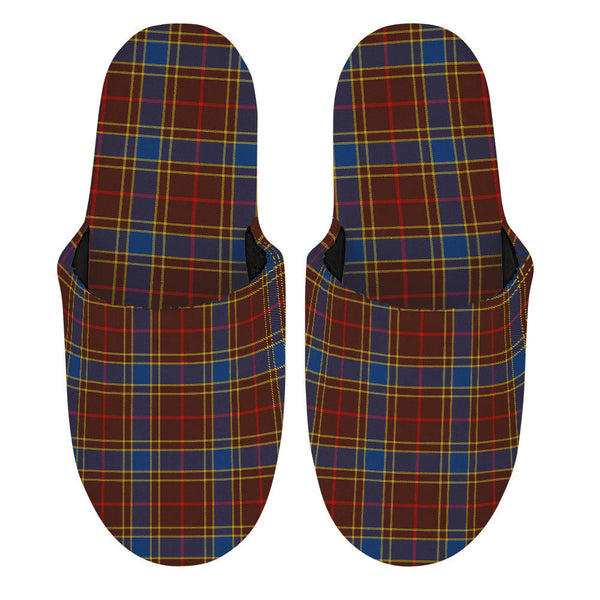 Balfour Modern Clan Badge Tartan Mop Slippers