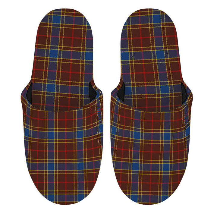 Balfour Modern Clan Badge Tartan Mop Slippers