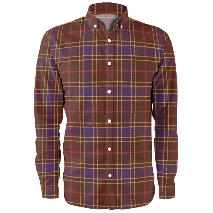 Balfour Weathered Clan Badge Tartan Long Sleeve Shirt