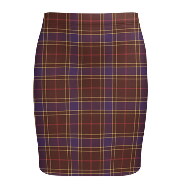 Balfour Weathered Tartan Fitted Skirt