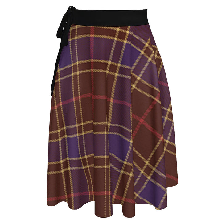 Balfour Weathered Tartan Wrap Skirt