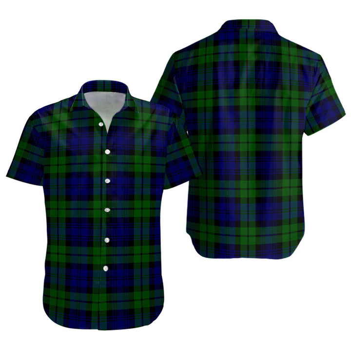 Bannatyne Clan Badge Tartan Short Sleeve Shirt