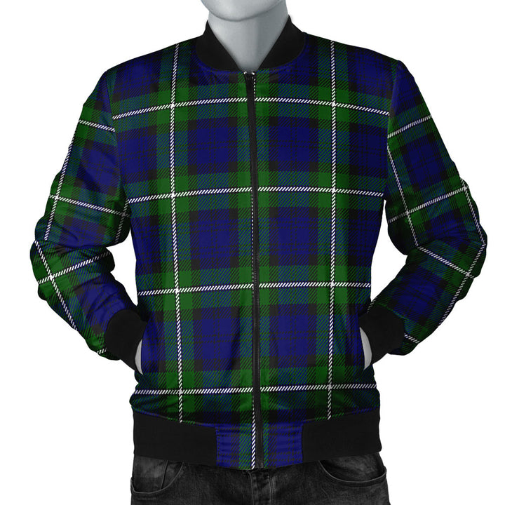 Bannerman Clan Badge Tartan Bomber Jacket