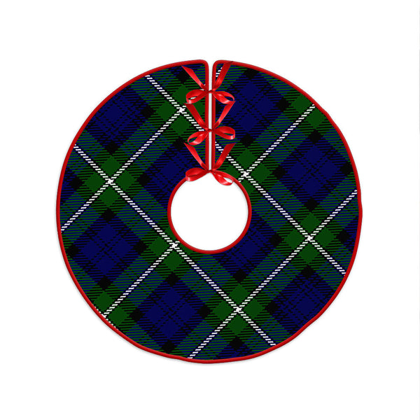 Bannerman Clan Badge Tartan Christmas Tree Skirt