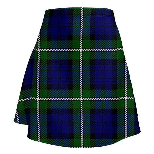 Bannerman Clan Badge Tartan Flared Skirt