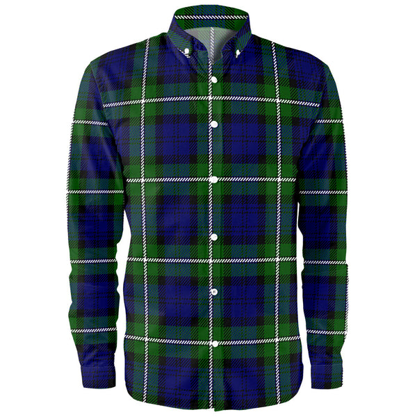 Bannerman Clan Badge Tartan Long Sleeve Shirt