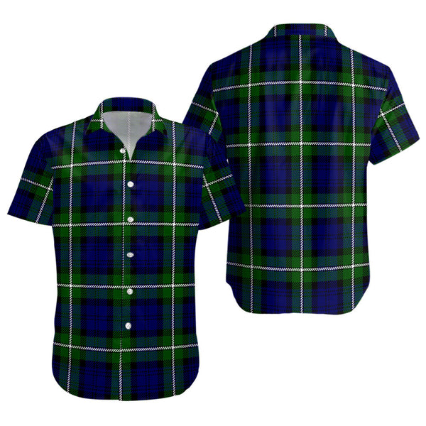 Bannerman Clan Badge Tartan Short Sleeve Shirt