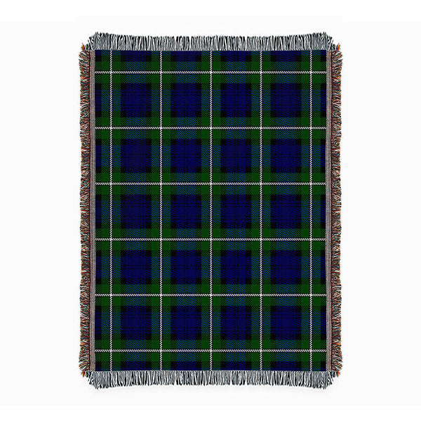 Bannerman Clan Badge Tartan Woven Blanket