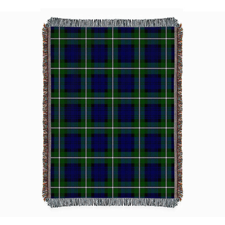 Bannerman Clan Badge Tartan Woven Blanket