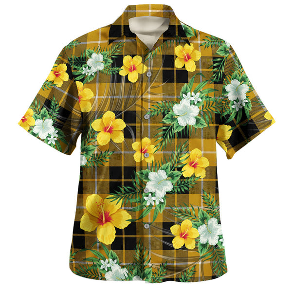 Barclay Dress Ancient Clan Badge Tartan Hawaiian Shirt Summer Vibes Style