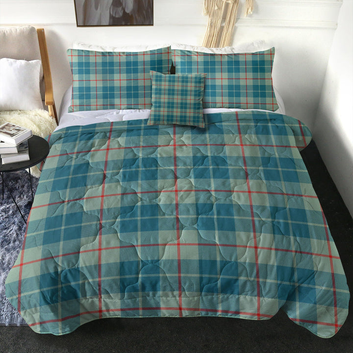 Barclay Hunting 2 Ancient Tartan Comforter