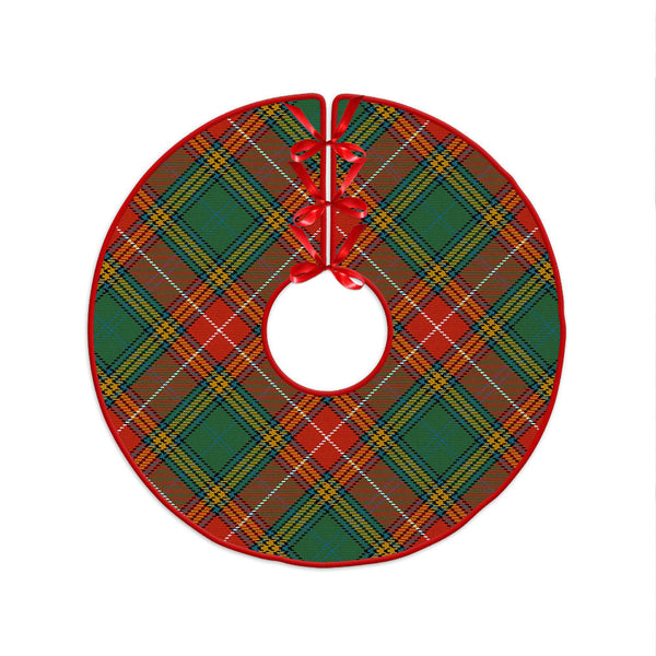 Baxter Ancient Clan Badge Tartan Christmas Tree Skirt