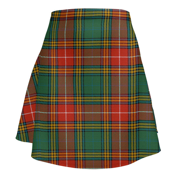 Baxter Ancient Clan Badge Tartan Flared Skirt