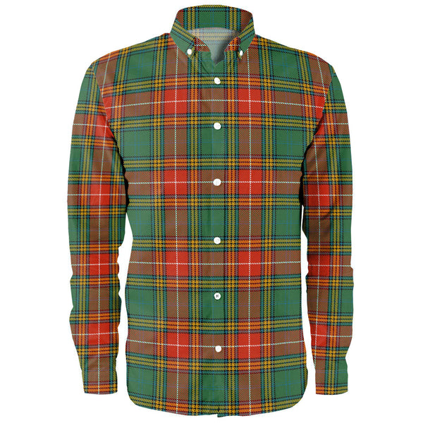 Baxter Ancient Clan Badge Tartan Long Sleeve Shirt