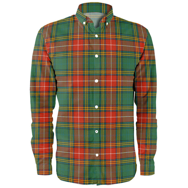 Baxter Ancient Clan Badge Tartan Long Sleeve Shirt