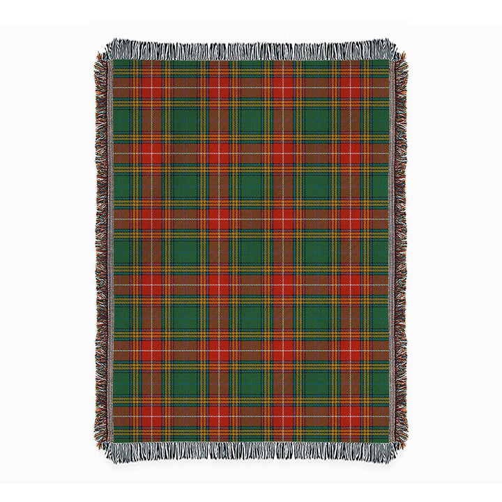 Baxter Ancient Clan Badge Tartan Woven Blanket