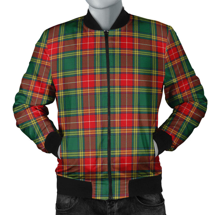 Baxter Modern Clan Badge Tartan Bomber Jacket