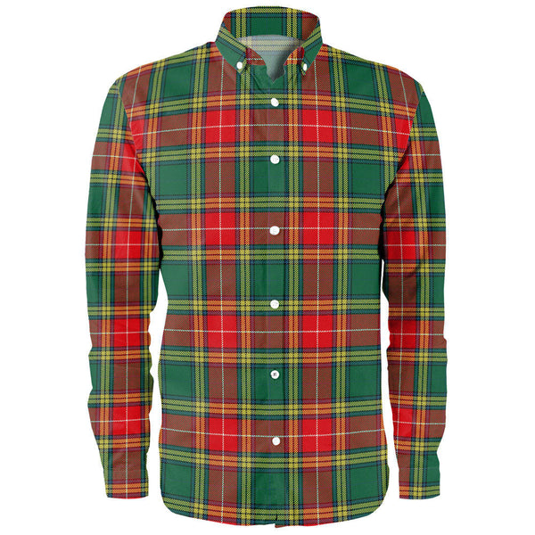 Baxter Modern Clan Badge Tartan Long Sleeve Shirt